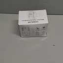 Anti Theft Ring Doorbell Mount: White Ring Doorbell Door Mount Blink Camera Holder - Metal, No Drill Required (Glittery Frosted White)