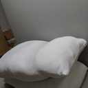 Precoco Pillow Cases King Size-100% Cotton Pillowcase Covers with Zipper Hidden, Breathable & Ultra Soft/Pillow Covers for Easy Care,2 Pack/White