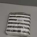 100 Pcs Black and White Striped Napkins, Black and White Party Supplies Black and White Paper Napkin Lunch Napkin for Halloween Party Birthday Baby Shower Wedding