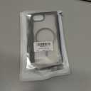 Hualele Magnetic for iPhone 13 & iPhone 14 Case, Compatible with MagSafe, Military Grade Dropproof Translucent Matte Back Cute Curly Wave Edge Slim Phone Case,Grey