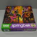 Springbok Neon Notes 1000 Piece Puzzle for Adults - Lively Puzzle of a Jazz Band Performing on Stage