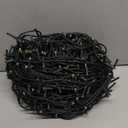 Vickerman 144 LED Cluster Light Set, 24' Christmas Light Set, Black Wire