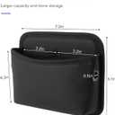 Car Organizer,Car Accessories,Universal Multifunctional Center Console Organizer Bag,Automotive Bags for Storing Mobile Phones Keys and Wallets,Suitable for Most Cars,SUV,RV,Sedan (Black)