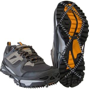 Traction Cleats - 360-Degree Grip on Ice Snow Grips Crampons Traction for Shoes and Boots for Walking Climbing Hiking Fishing Outdoor Running