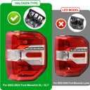 Tail Lights Compatible With 2022 2023 2024 Ford Maverick XL XLT Rear Light Taillights Left Driver Side Replace FO2800288 Halogen Type