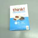 think! Protein Bars, High Protein Snacks, Gluten Free, Kosher Friendly, Cookies and Crme, Nutrition Bars, 2.1 Oz per Bar, 10 Count (Packaging May Vary) (EXP 02/07/27)