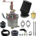 SecosAutoparts Carburetor Air Filter Adapter Kit Compatible with FRP GMB100 Predator Black