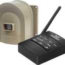 1/2 Mile Hosmart Driveway Alarm Wireless Sensor System & Driveway Sensor Alert System Weatherproof Security Outdoor Motion Sensor & Detector