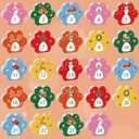 24 Pcs DIY Christmas Advent Calendar Boxes, 24 Days Advent Countdown Gift Boxes, 3D Dog Paw Christmas Cardboard Number Boxes for Kids Family Xmas Winter Holiday Decoration Supplies