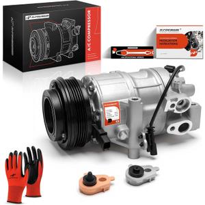 A-Premium Air Conditioner AC Compressor with Clutch