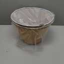 2pcs Brown Linen Small Lamp Shades, 6x10x7 inchs DOLOOTA Lampshade for Table, Floor & Wall Lamps, Spider Fitter Design, Assembly-Free, Replacement Empire Lamp Shade for Modern, Farmhouse, Ranch Decor