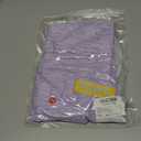 Girls Summer Shorts Cute Pleated Elastic Waist Textured Casual SweatShorts Purple 13-14 Years (Purple)