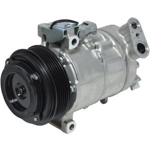 A/C Compressor - 6SBU14C 6-Groove - Compatible with 2015-2019 Ram ProMaster City 2.4L 4-Cylinder