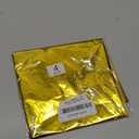 Gold 4 Balloon, Number Balloon 40 Inch, 4th Gold and Black Party Decorations, Four Large Numbers for Party Decor, Number 4 Balloon