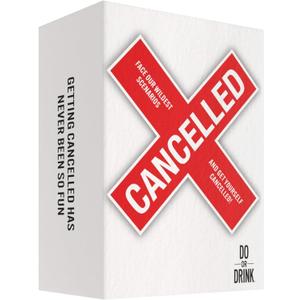 Cancelled - Hilarious Party Games for Adults - 350 Cards to Expose Your Friends, Perfect for College, Couples, Bachelorette Parties, Game Nights - Roast Your Friends with This Adult Game