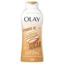 Olay Body Wash for Women, Hydrating & Moisturizing, Holiday Edition, With Plant Based Cleansers, B3 Complex, For All Skin Types, Spoonful of Sugar with Glazed Crme & Vanilla Custard Scent, 22 fl oz
