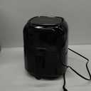 6 Qt. Black Air Fryer with Digital Touch Control
