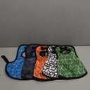 6 Pack Chicken Saddle for Hens, Adjustable Reusable Hen Apron with Wing Protectors, Protective Chicken Clothes for Mating (6 Colors)