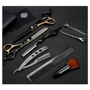Professional Hair Shears Thinning Scissors Set, Fcysy Barber Shears Hair Cutting Scissors Kit, Hairdresser Trimming Salon Supplies
