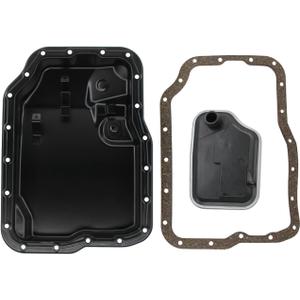Engine Transmission Oil Pan and Transmission Filter w/Drain Plug Gasket for Ford Transit Connect Fusion Focus for Mazda 2 3 5 6 Sport Protege Protege5 for Mercury Milan
