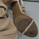DREAM PAIRS Womens Ankle Strap Dress Pump Low Chunky Heel Sandals 7