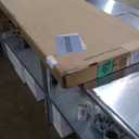 Woodhaven 8-Foot Firewood Rack American Brand 1/2 Cord Raised Lumber Storage Rack Keeps Wood Dry & Ready Heavy-Duty Steel,  (With Cover)