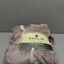 PAVILIA Premium Womens Plush Soft Robe Fluffy, Warm, Fleece Sherpa Shaggy Bathrobe Size S/M