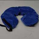 BENCMATE Protective Inflatable Collar for Dogs and Cats - Soft Pet Recovery Collar Does Not Block Vision E-Collar (Large, Blue) ([Neck:12"-18"] Large, Blue)