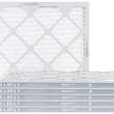 Amazon Basics 16x20x1 Air Filter 6-Pack, MERV 8 AC Furnace Filters, Allergy Control, Removes Dust, Lint and Pollen, Electrostatic (Actual Size: 15.75" x 19.75" x 0.75")
