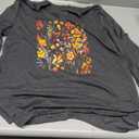 Chulianyouhuo Womens 3/4 Sleeve T Shirt Sunflower Graphic Tees Dandelion Flower Print Summer Casual Tops Blouse size; XL