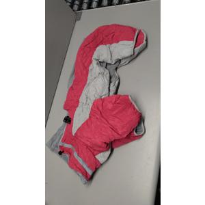 B Dog Coats for Large Dogs,XL Dog Coat,Warm Fleece Winter Coat with D-Ring,Back Zipper Pet Jacket for Large Dogs,Waterproof Pet Snow Jacket Clothes Snowsuit Beagle Corgi Border Collie,Pink,XL