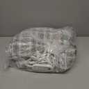 Heated Blanket Queen Size with Dual Control, Electric Blanket Double-Layer Flannel, Heating Blanket with 8 Heating Levels & 10 Hours Auto-Off Machine Washable, ETL Certification , ( 84" x 90") (Grey White)