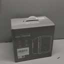 CUTIEWORLD Skincare Fridge With Dimmable LED Light Mirror, 4L Mini Fridge For Desktop, Travel or Cool & Heat, Makeup Fridge for Cosmetics, Skin Care and Food, Green