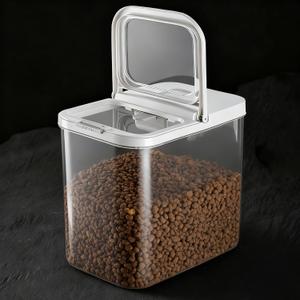 LivLab Mker Pet Food Storage Containers With Lids & Scooper - Dog Food Storage Container,12L/12KG/10-15LBS,BPA Free Airtight Storage Containers Store Dry Food For Kitchen Pantry