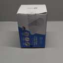 5 STARS UNITED Knee Pillow for Back Sleeping – Memory Foam Cushion for Sciatica Pain Relief – Under Leg Support for Sleeping on Back – Large Half Moon Bolster for Bed, Natural Gray with Cotton Cover