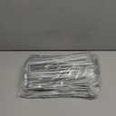 RAOOKIF 8 Inch Galvanized Garden Landscape Staples, 100Pcs Garden Metal Stakes, 11 Gauge Heavy Duty Ground Stakes for Decoration, Fence, Lawn, Fabric Pins