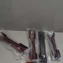 Compatible with 2024 2025 Hyundai Santa Fe Accessories Door Handle Cover Trim (Glossy Black)