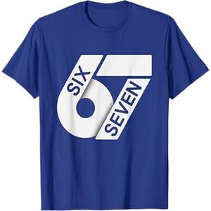 Fun Six Seven 6 7 Meme Design T-Shirt S