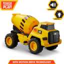 CAT Construction Toys, CAT Construction 11.5" Power Haulers Cement Mixer, Realistic Lights & Sounds, Motion Drive Technology, Working Features, and Interactive Play for Ages 3+