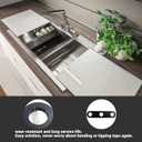 1PC Faucet Stabilization Plate Compatible with Delta RP37490 Victorian Sink - 3 Hole Under Sink Faucet Bracket