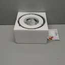 Crystal Ceiling Light Fixture, Modern Semi Flush Mount Ceiling Light,Crystal Chandelier for Kitchen Bedroom Bathroom Entryway Black (Bulb not Included)