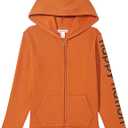 Happy Nation Girls Full Zip Hoodie Sweatshirt, Size Medium