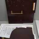 Delta Children MySize Chair Desk With Storage Bin, Dark Chocolate