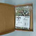(50 Pieces) 1/2"-13 Grade 8 Finished Hex Nuts Zinc Yellow