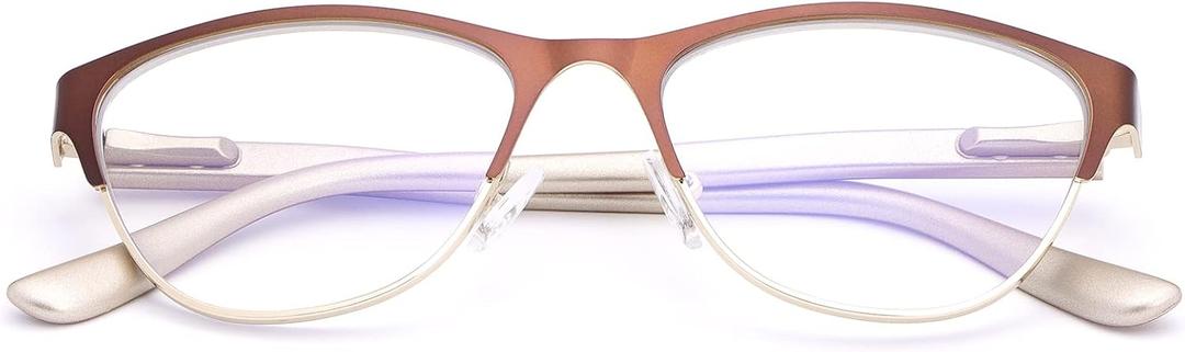 YIMI Progressive Multifocus Spring Hinge Reading Glasses Computer Blue Light Blocking Multifocal Reader Eyewear Women Men