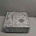 Asuexpect 3 Piece Grey Patchwork Bedspread Sets King Size, Boho Reversible Jacquard Bedding Set for All Season, Soft Lightweight Comforter Bedspread Coverlet Set (106''x96'') with 2 Shams