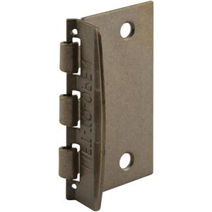 Prime-Line U 9873 Flip Action Door Lock  Reversible Antique Brass Privacy Lock with Anti-Lock Out Screw for Child Safe Mode, 2-3/4 (Single Pack) (1 Count (Pack of 1))