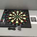 Electronic Dartboard 34 Games 355 Variations with 12 Darts Illuminated Dartboard Dart Storage for 12 Darts