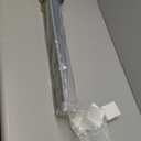 Joydeco Cordless Zebra Blinds for Windows, Dual Layer Light Control Window Blinds with Light-Proof Aluminum Cover, Free-Stop Roller Shades for Home & Office (Grey,52" W x 75" H)