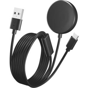 Bicmice Charger Compatible with Samsung Galaxy Watch 7/Ultra/FE/6/6 Classic/5 Pro/4 Classic/3/Active 2/Active 2 in 1 USB to USB C Charger Cable for Galaxy Watch Phone Tablet Earphone etc.